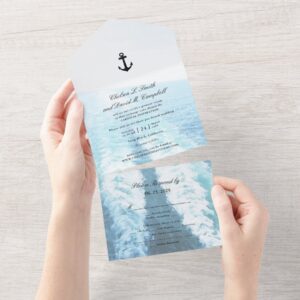 ©Voyage of Love/Cruise Ship/Destination Wedding All In One Invitation