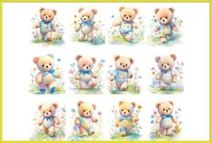 12 Imágenes De Osito Teddy En Jardín