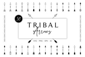 30 Tribal Arrows