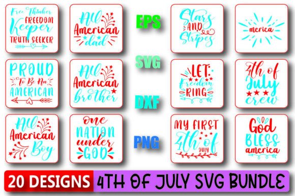 4Th of July Svg Free Bundle Vol. 6