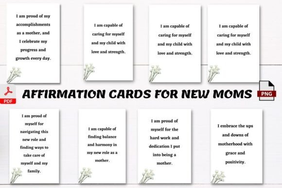 Affirmation Cards for New Moms