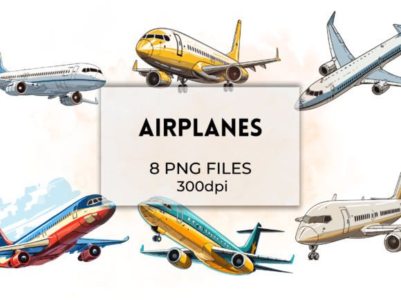 Airplanes Clipart