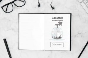 Aquarium Maintenance Log Book Interior
