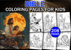 Bible Coloring Book for Kids
