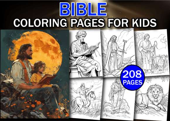 Bible Coloring Book for Kids