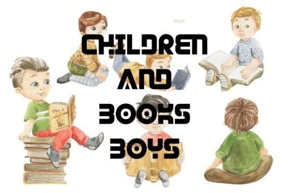 Children and Books Boys