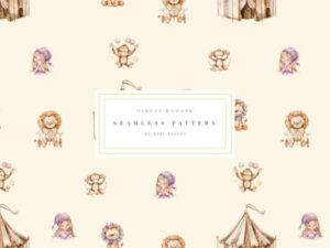 Circus Magic Digital Paper