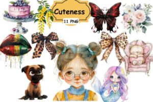 Cuteness Collection Bundle Sublimation