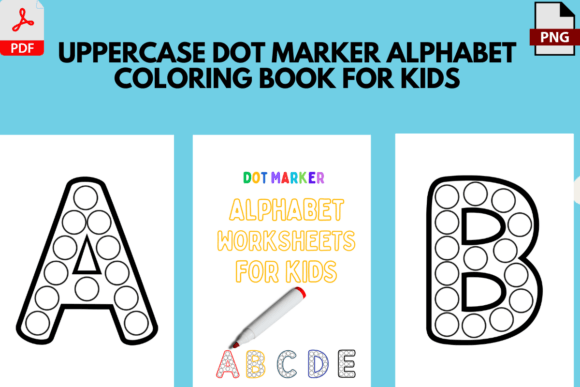 DOT MARKER COLORING BOOK for KIDS