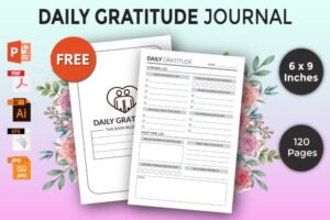 Daily Gratitude Journal | Kdp Interior |