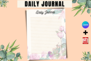 Daily Journal Page