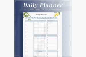 Daily Planner Printable