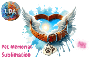 Dog Memorial Sublimation PNG