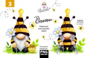 Dwarf Bees, Gnomes of the Bee Family Png