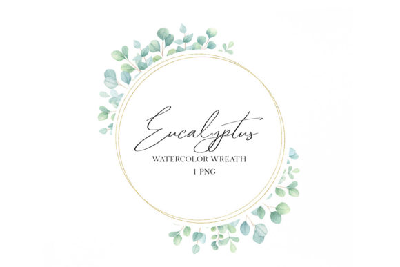 Eucalyptus Wreath Watercolor