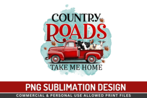 FREE Country Roads Take Me Home Png