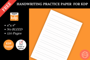 FREE Handwriting Practice - KDP Interior