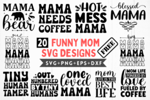 FREE Mom Svg Bundle