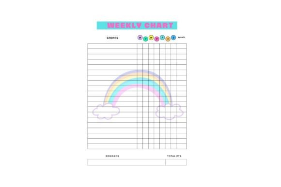 FREE Printable Weekly Chore Chart