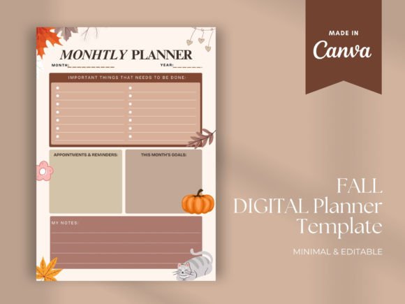 Fall Digital Planner