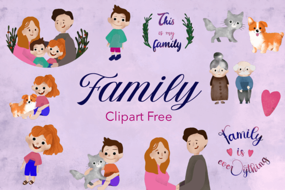 Family Clipart Free