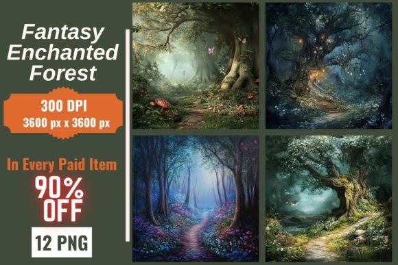 Fantasy Enchanted Forest