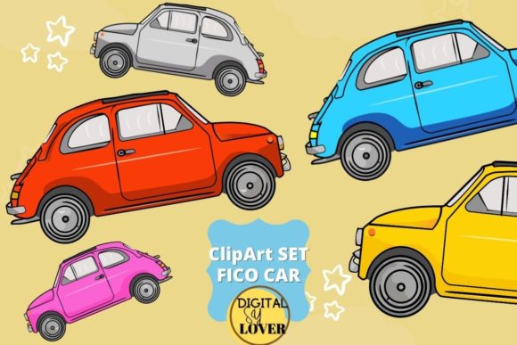 Fico Cars ClipArt Set