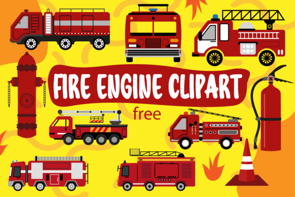 Fire Engine Clipart Free