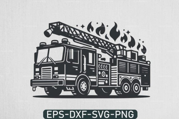 Firetruck Svg Fire Department Svg