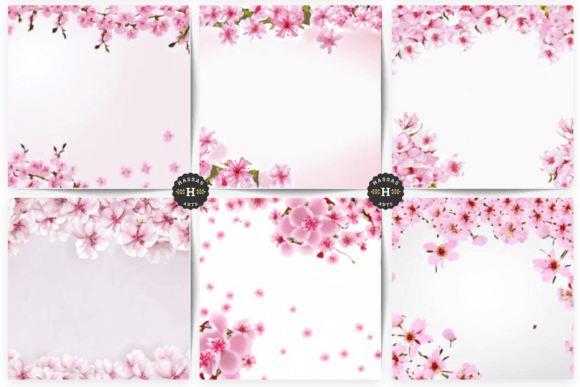 Floral Beautiful Frame Borders