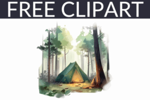Free Camping Clipart