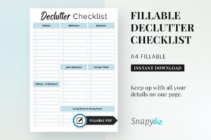 Free Declutter Checklist