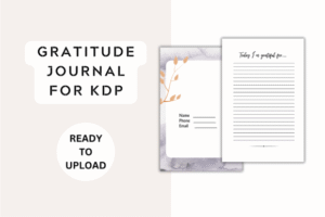 Free Gratitude Journal - KDP TEMPLATE