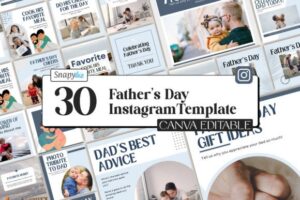 Free Luxury Fathers Day Social Media