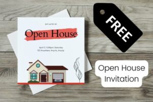 Free - Open House Invitation