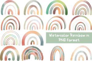 Free Rainbow Graphics