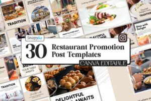 Free Restaurant Social Media Template