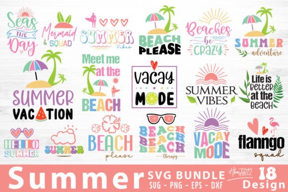 Free Summer SVG Bundle.