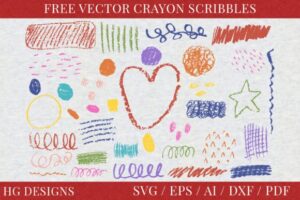 Free Vector Crayon Scribbles