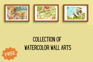 Free Watercolor Illustrations