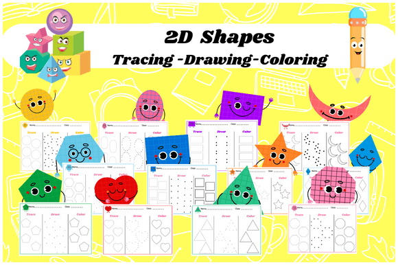 Free Shapes Worksheets