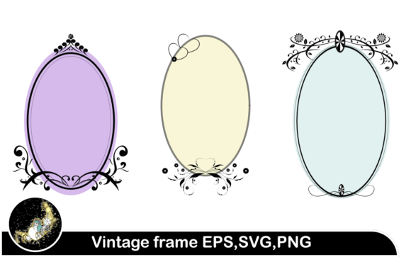 Free Vintage Frame Set