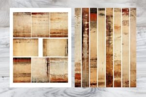 Grunge Distressed Journal Cards