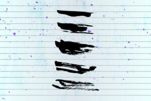 Ink Vector Paint Brush Stroke Collection