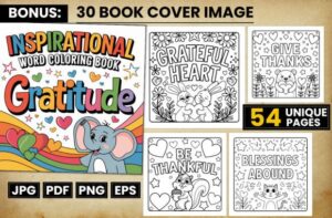 Inspirational Word Coloring Pages