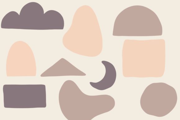 Irregular Shapes Procreate Brushes