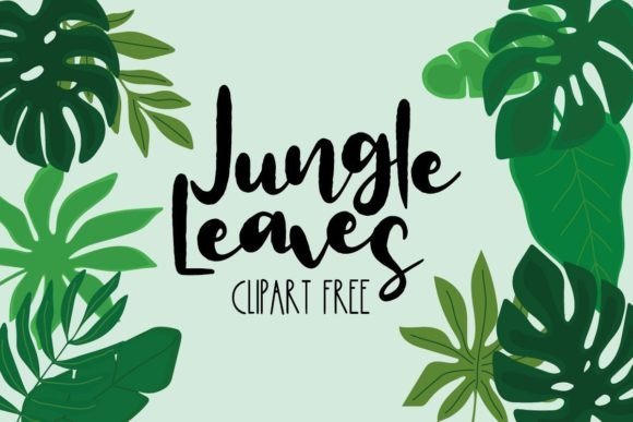 Jungle Leaves Clipart Free