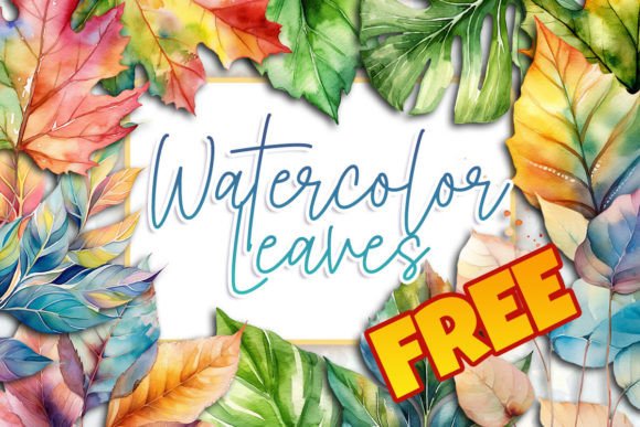 Leaves Watercolor Clipart