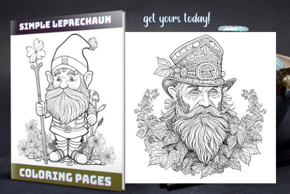 Leprechaun Coloring Pages