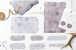 Marena Watercolor Swatches